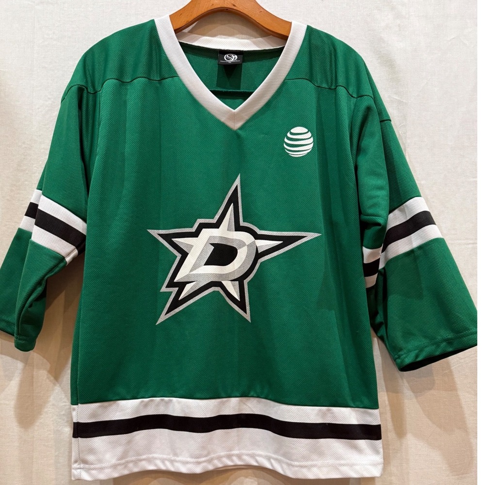 Dallas Stars John Klingberg 3 Youth Large Hockey Jersey Green Something Inked